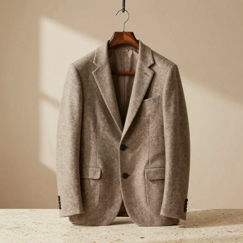 Oversized Wool Blend Blazer