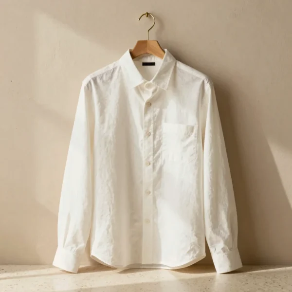 Crisp Cotton Poplin Shirt